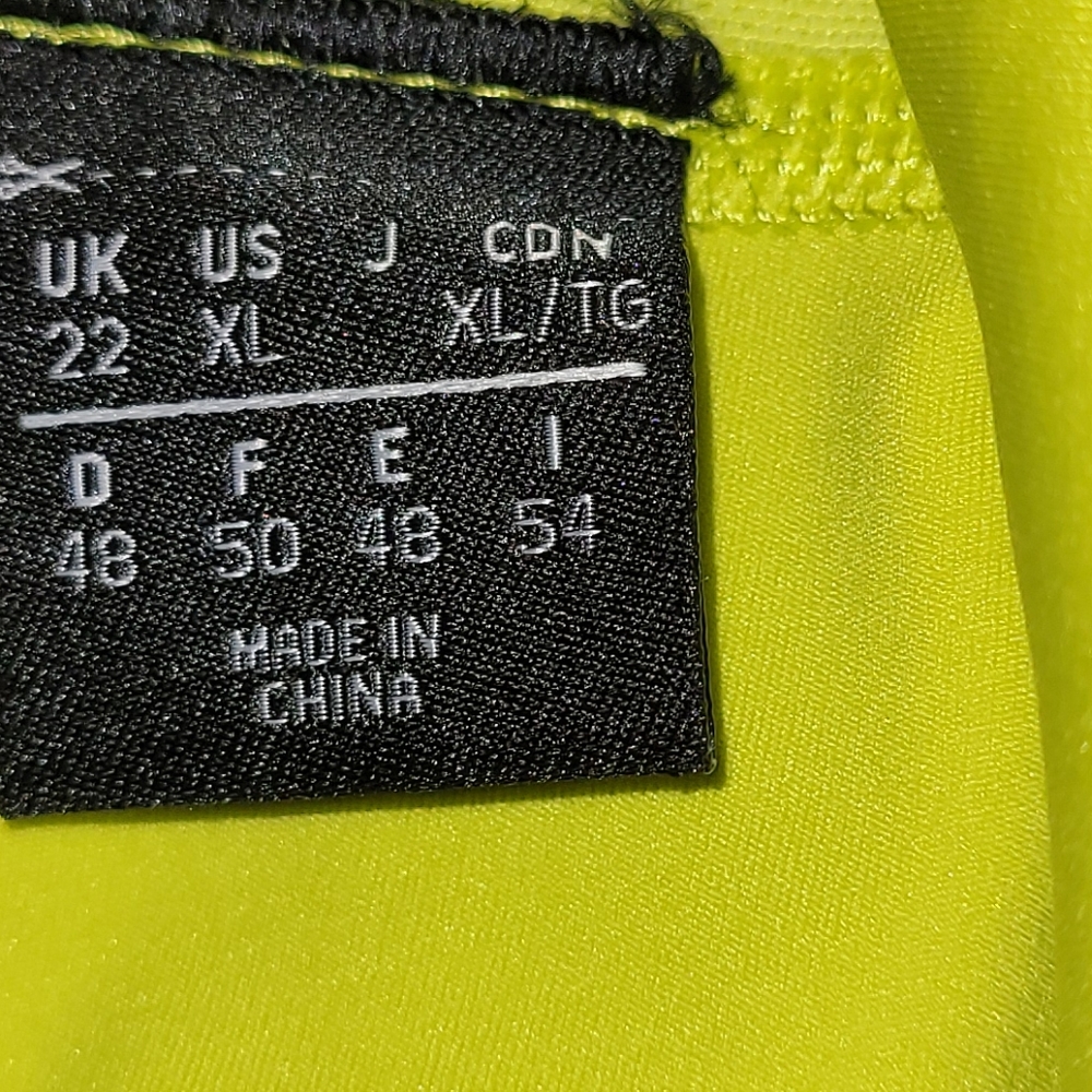 IVY PARK|Adidas Bright Neon Yellow Women's Leggings (Size XL) - Picture 7 of 7